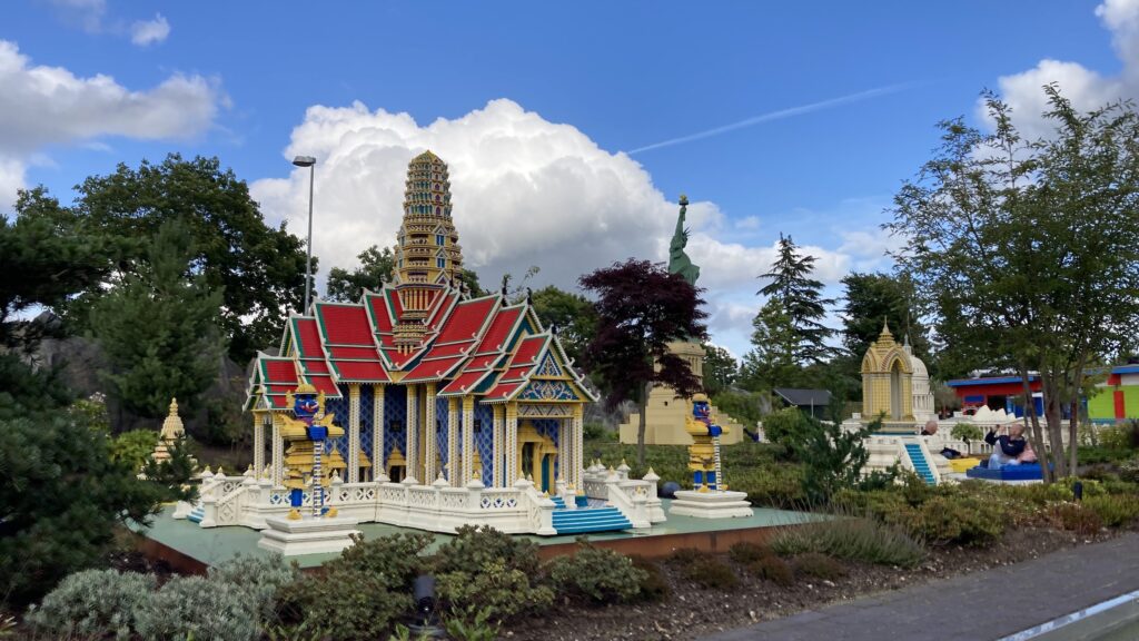 Legoland Billund, najdete zde i miniatury známých staveb