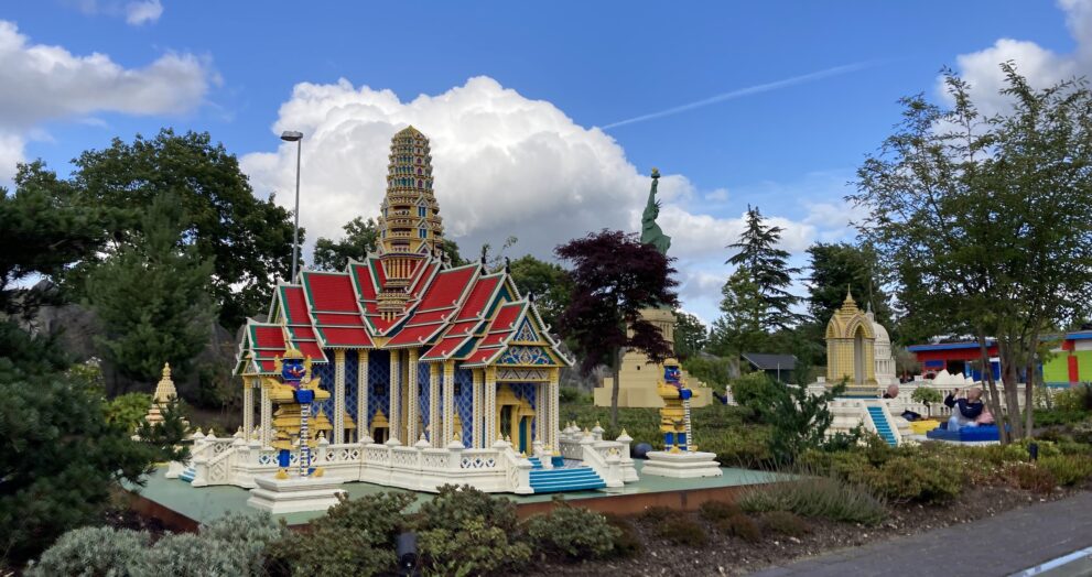 Legoland Billund, najdete zde i miniatury známých staveb